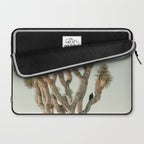 Joshua Tree With Crow - Modern Fine Art Photograph Laptop Sleeve Gallery Image 2
