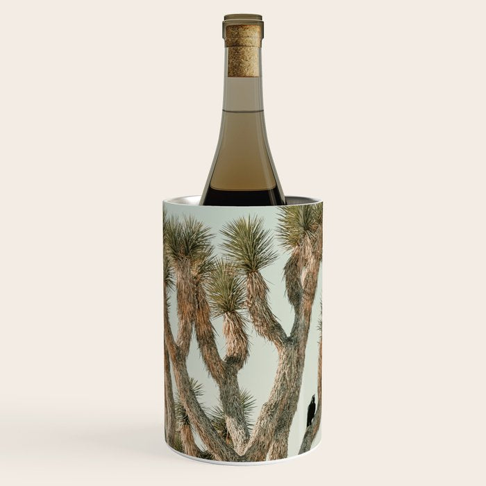 Joshua Tree With Crow - Modern Fine Art Photograph Wine Chiller Gallery Image 1