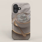 Cappuccino for anyone ? | coffee | breakfast | morning | mood | beige | tasty | happy iPhone Case Gallery Image 1