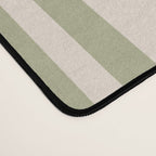 Mediterranean Ticking Stripe Sage Sand  Desk Mat Gallery Image 4