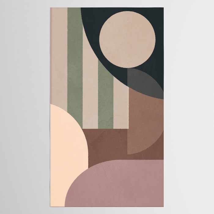 Geometric Abstraction 263 Tablecloth Gallery Image 2
