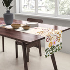 The Old Country Farm in Rustic Brown - Farm House Decor Table Runner Gallery Image 2