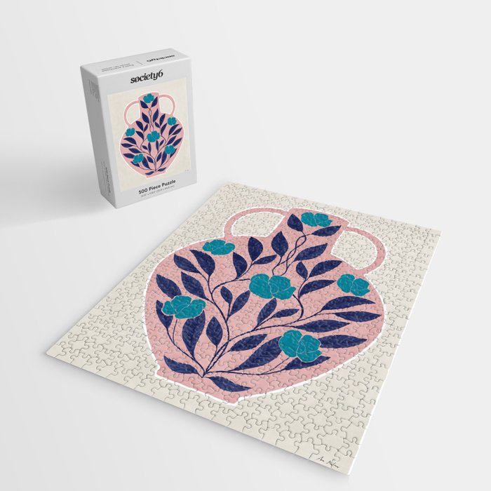 Vase of roses Jigsaw Puzzle Gallery Image 2