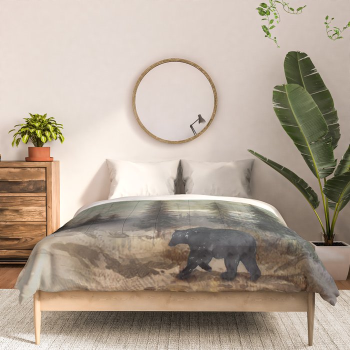 Mountain Black Bear Comforter Gallery Image 3