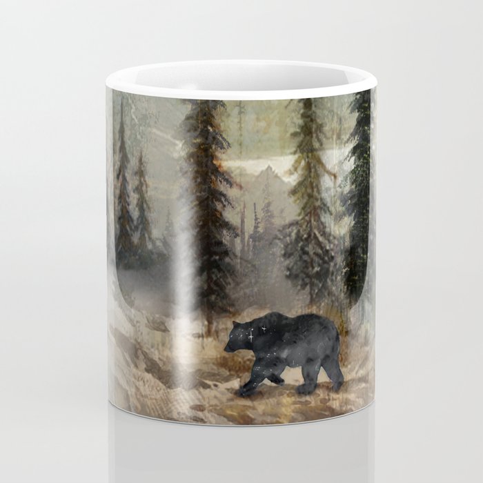 Mountain Black Bear Coffee Mug Gallery Image 4