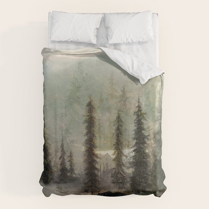 Mountain Black Bear Duvet Cover Gallery Image 6