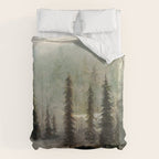 Mountain Black Bear Duvet Cover Gallery Image 6