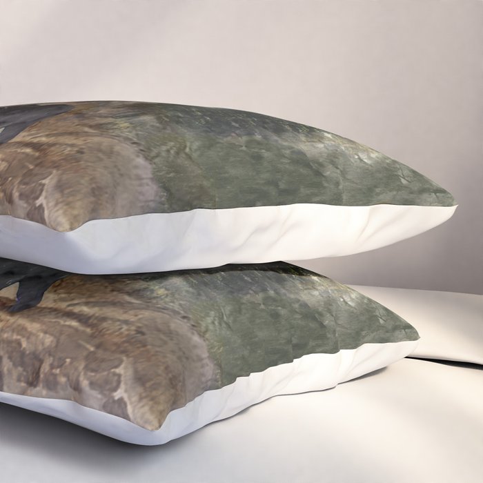 Mountain Black Bear Pillow Sham Gallery Image 3