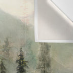 Mountain Black Bear Wall Tapestry Gallery Image 3