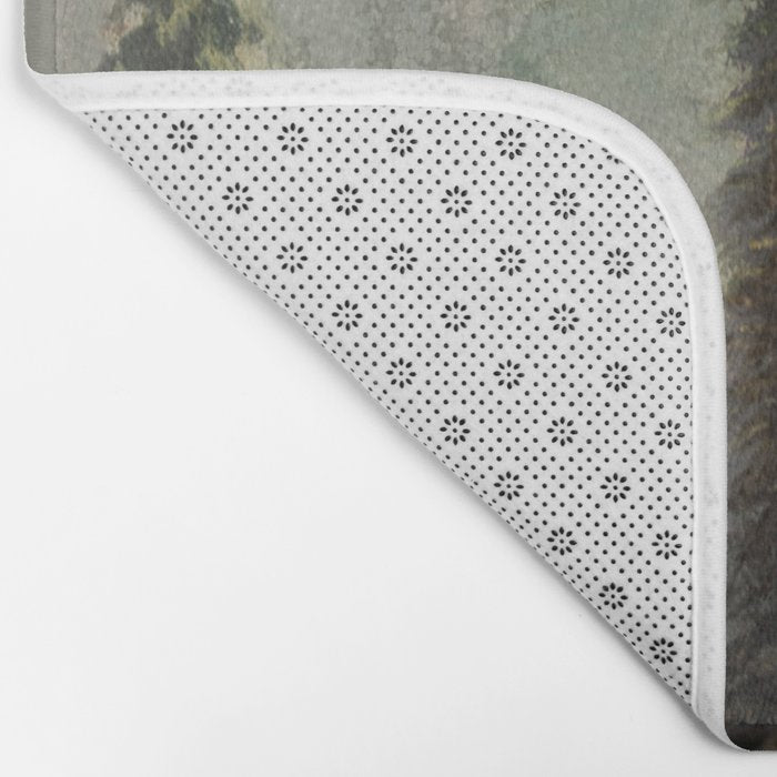 Mountain Black Bear Bath Mat Gallery Image 2