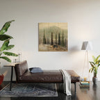 Mountain Black Bear Wood Wall Art Gallery Image 2