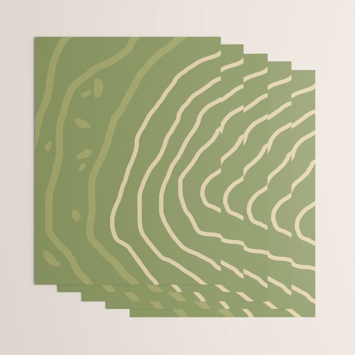 Mountain Contour III Wrapping Paper Gallery Image 3