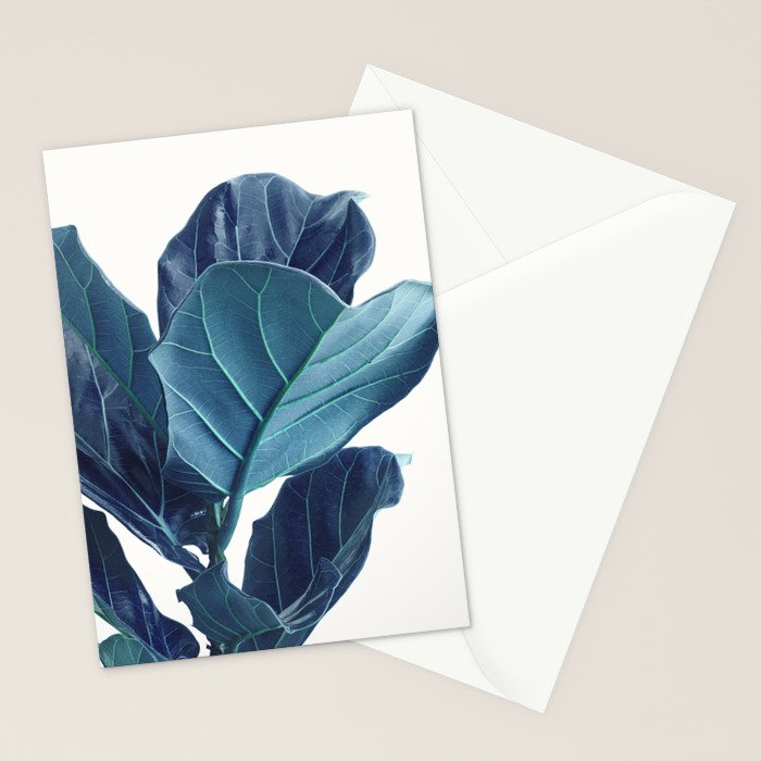 Fiddle Leaf Fig Plant - Fine Art Photography Stationery Card Gallery Image 2
