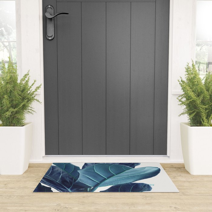 Fiddle Leaf Fig Plant - Fine Art Photography Welcome Mat Gallery Image 3