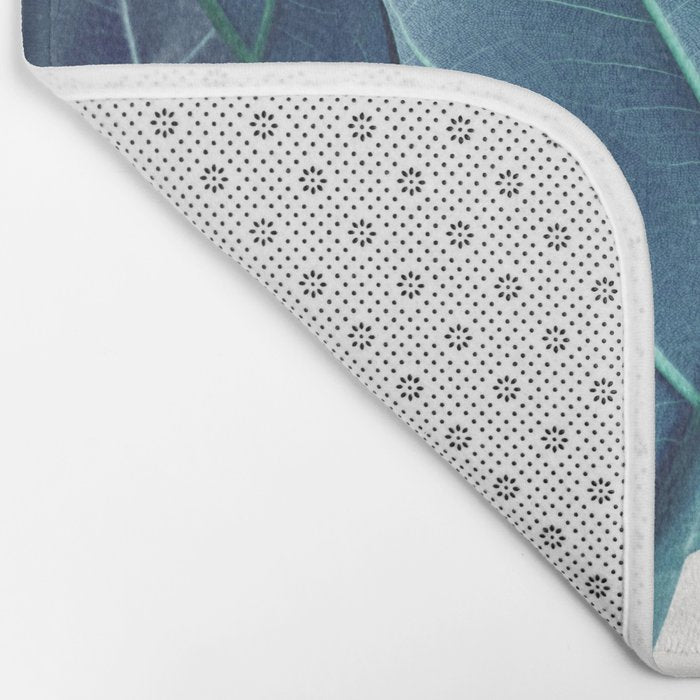 Fiddle Leaf Fig Plant - Fine Art Photography Bath Mat Gallery Image 2