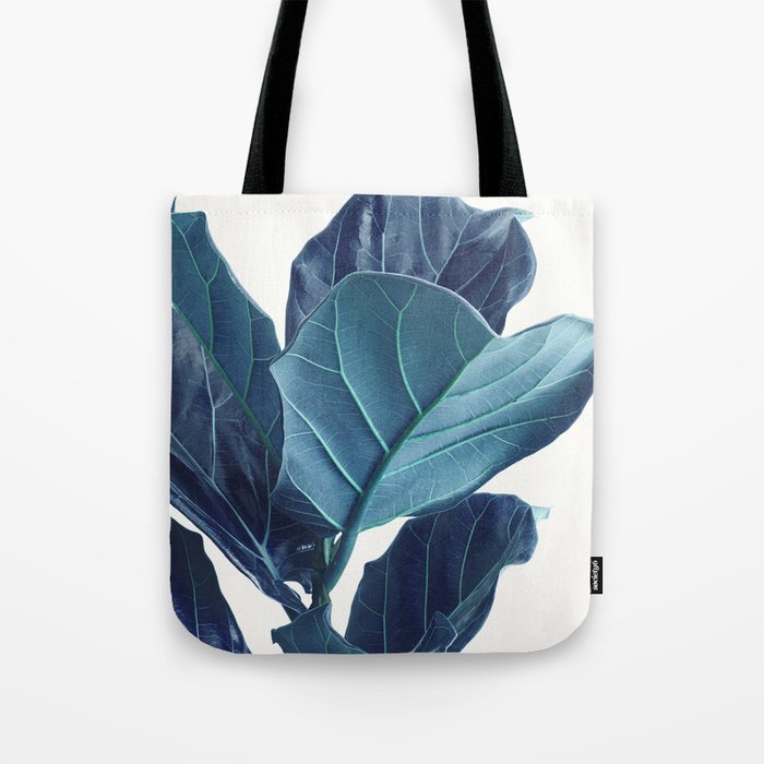 Fiddle Leaf Fig Plant - Fine Art Photography Tote Bag Gallery Image 1
