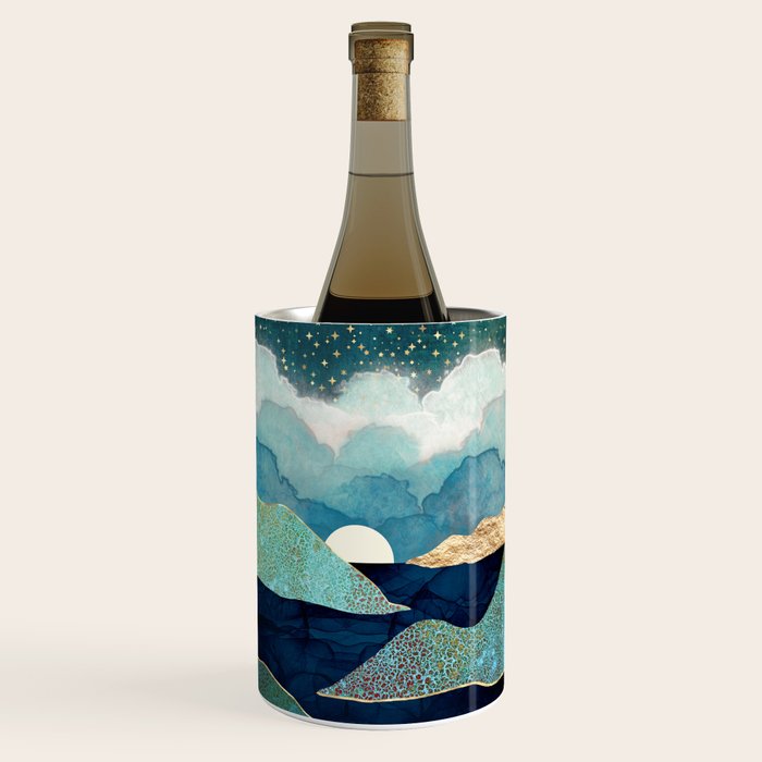 Ocean Clouds Wine Chiller Gallery Image 1