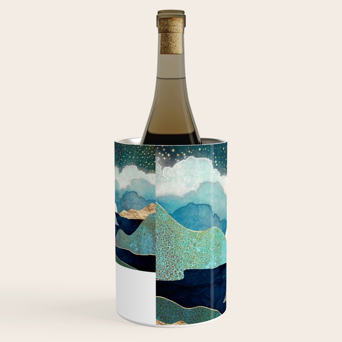 Ocean Clouds Wine Chiller Gallery Image 2