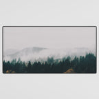 Forest Fog Desk Mat Gallery Image 3