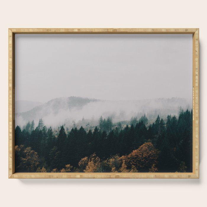 Forest Fog Serving Tray Gallery Image 1