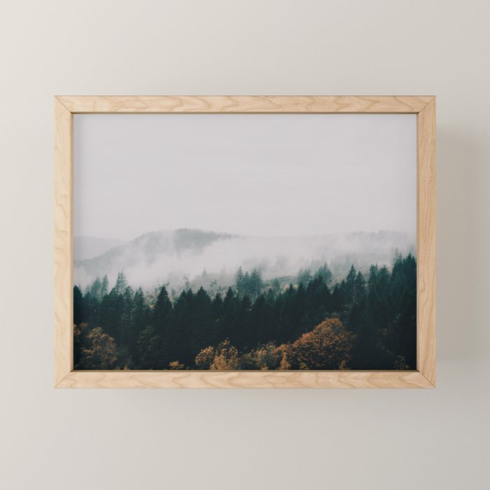 Forest Fog Mini Art Print Gallery Image 1