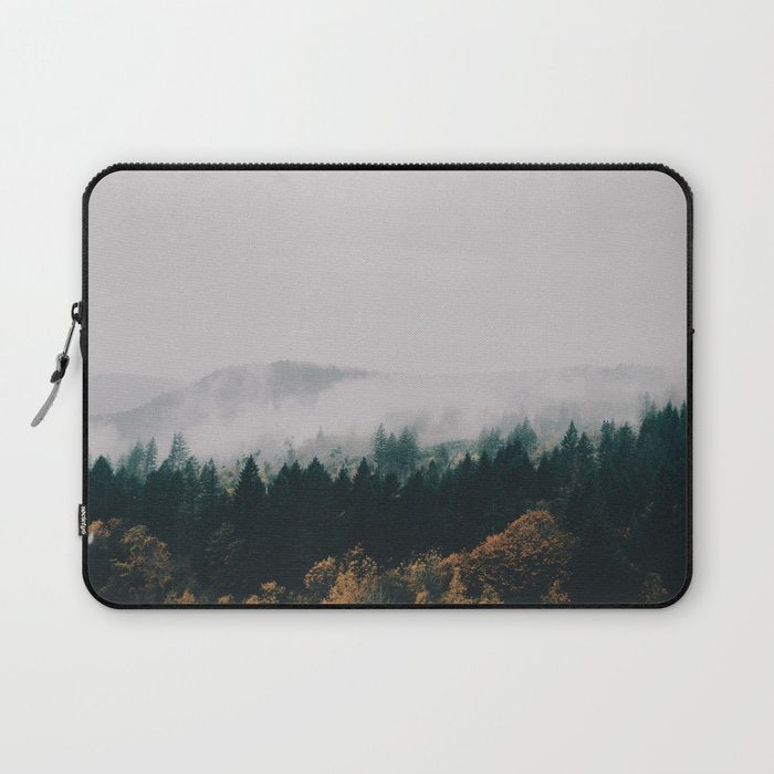 Forest Fog Laptop Sleeve Gallery Image 1