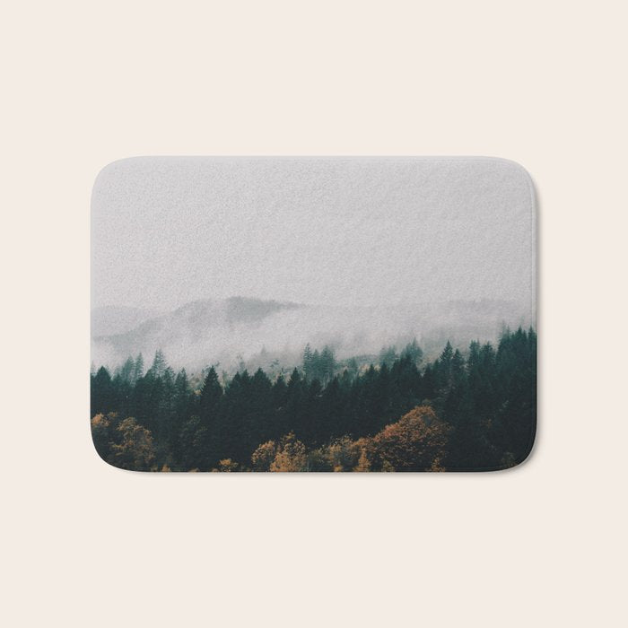 Forest Fog Bath Mat Gallery Image 1