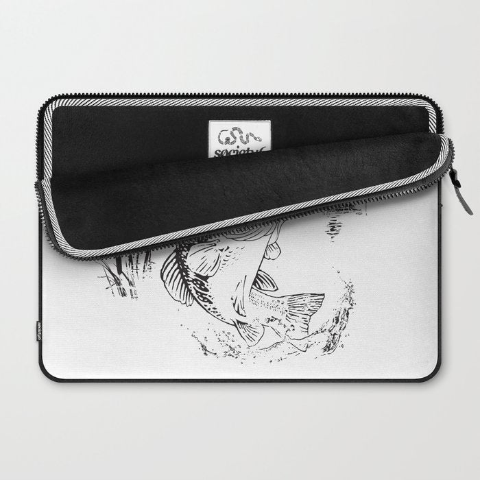 Bass Fishing Laptop Sleeve Gallery Image 2