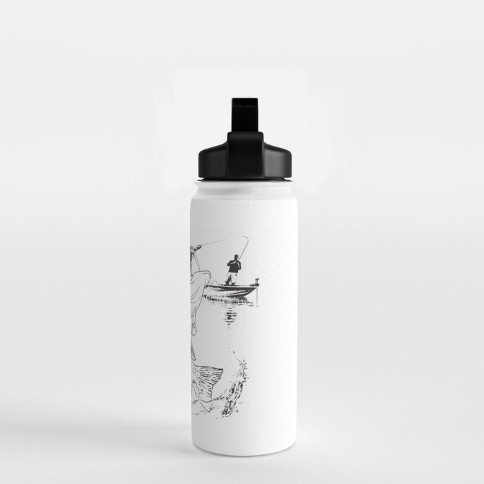 Bass Fishing Water Bottle Gallery Image 2