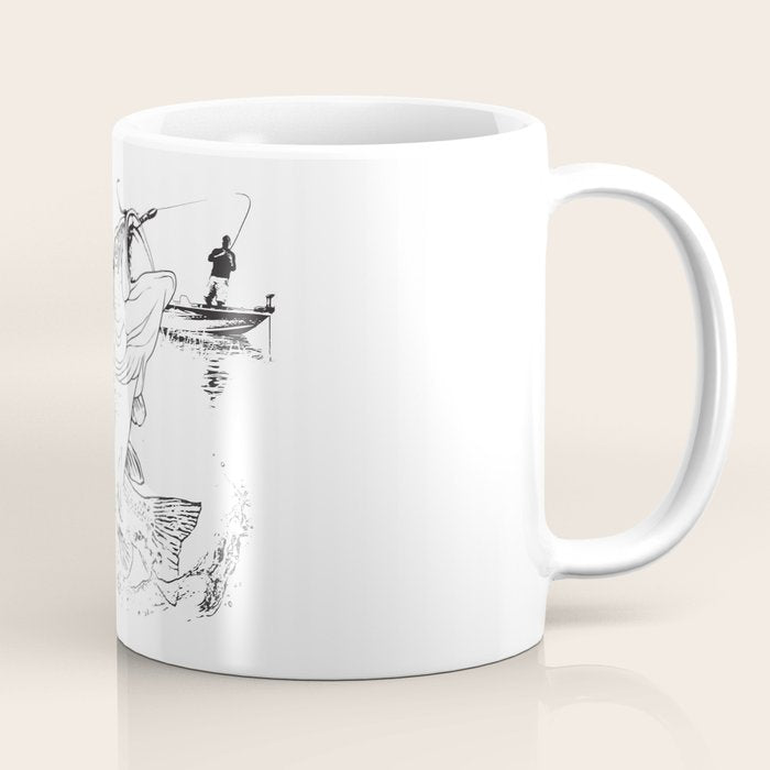Bass Fishing Coffee Mug Gallery Image 1