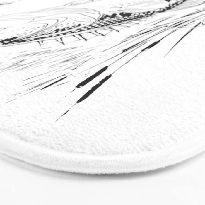 Bass Fishing Bath Mat Gallery Image 3