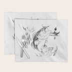 Bass Fishing Placemat Gallery Image 1
