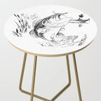 Bass Fishing Side Table Gallery Image 2