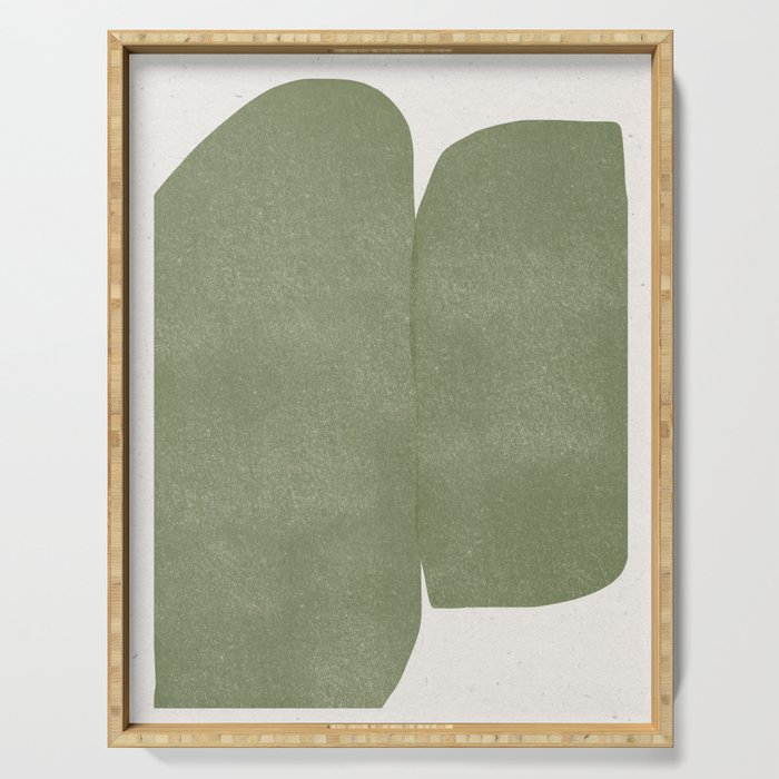 Green Object No.1 Serving Tray Gallery Image 1