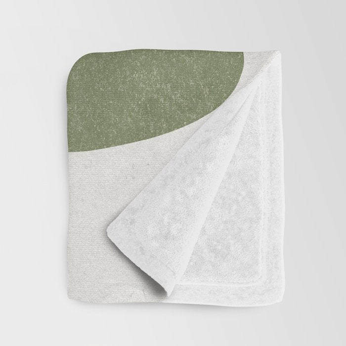 Green Object No.1 Throw Blanket Gallery Image 3