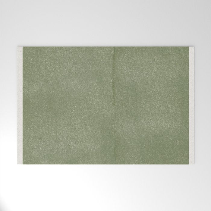 Green Object No.1 Welcome Mat Gallery Image 1