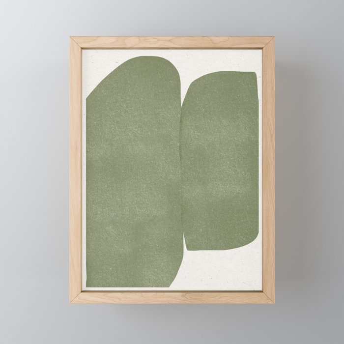 Green Object No.1 Mini Art Print Gallery Image 1