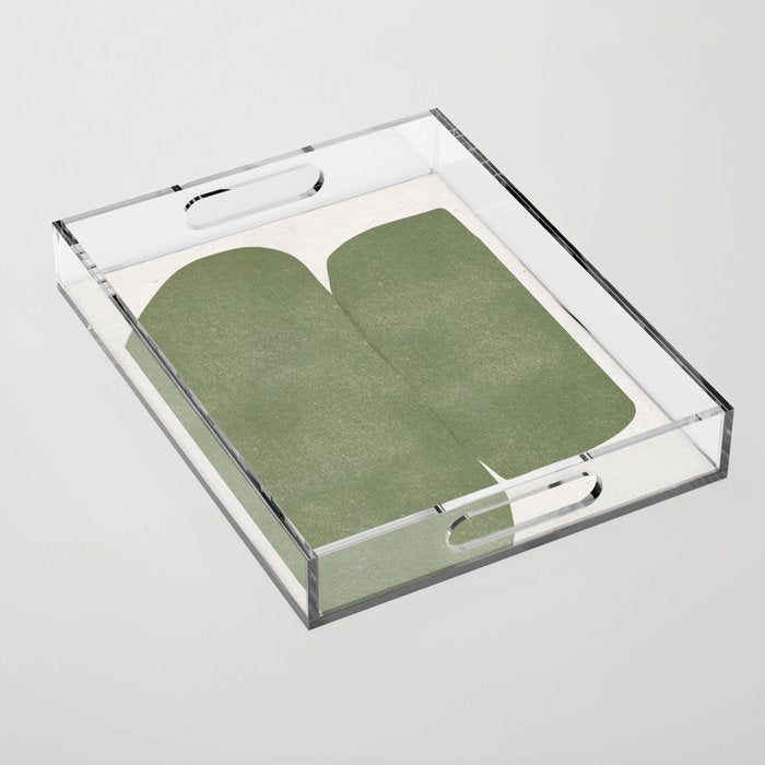 Green Object No.1 Acrylic Tray Gallery Image 1