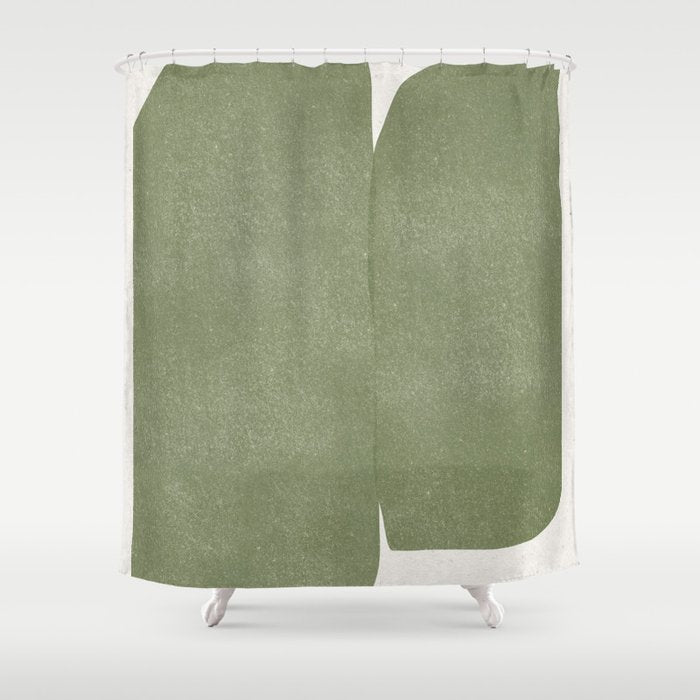 Green Object No.1 Shower Curtain Gallery Image 1