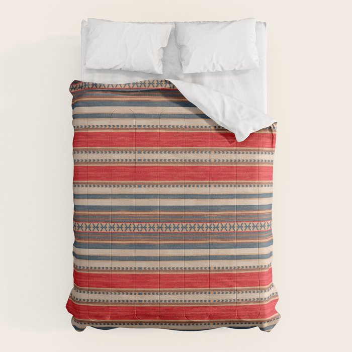 Bohemian Tapestry: Timeless Moroccan Heritage Fabrics Comforter Gallery Image 6