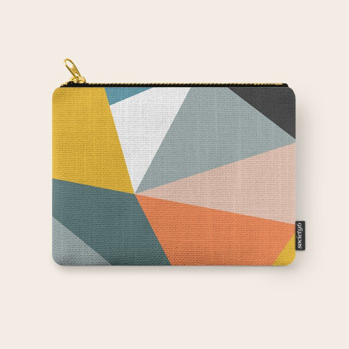 Modern Geometric 33 Carry All Pouch Gallery Image 1