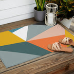 Modern Geometric 33 Outdoor Rug Gallery Image 2