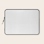White Laptop Sleeve Gallery Image 1