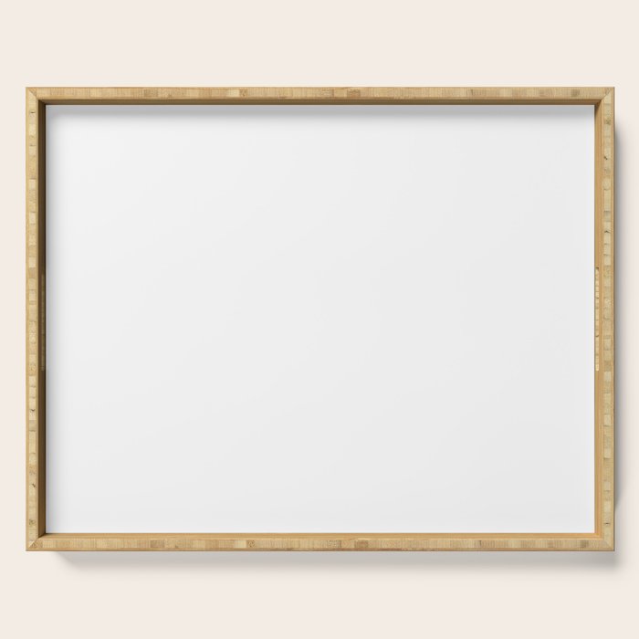White Serving Tray Gallery Image 1