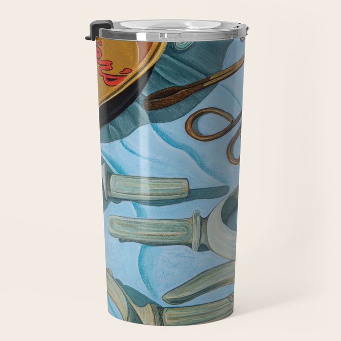 Tools at a California Flea Market Travel Mug Gallery Image 3