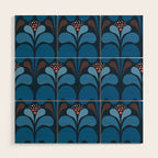 Minimalist arable crops Wood Wall Art Gallery Image 1