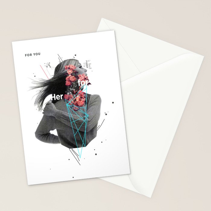 For Her Stationery Card Gallery Image 2