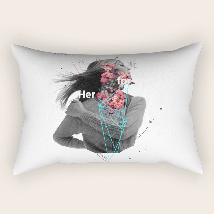 For Her Rectangular Pillow Gallery Image 2