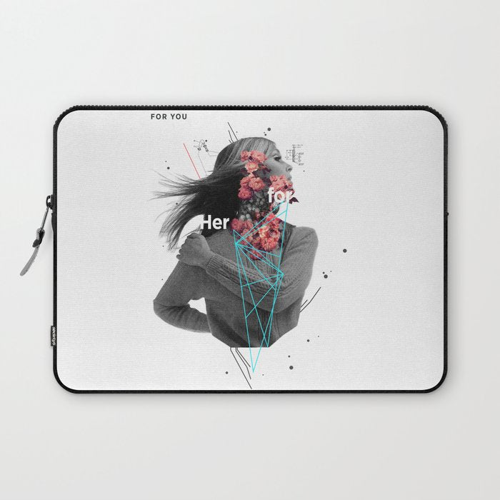 For Her Laptop Sleeve Gallery Image 1