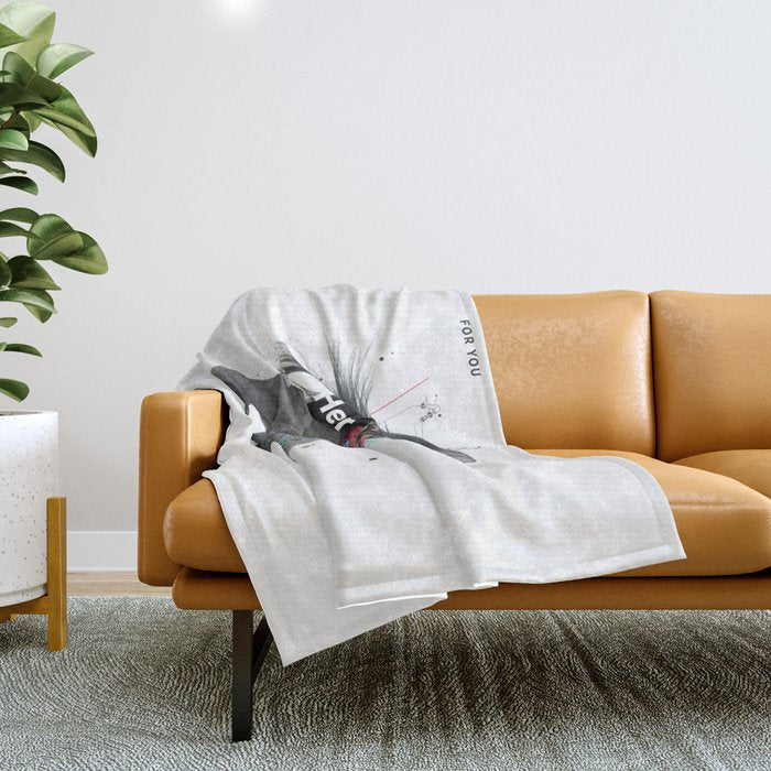 For Her Throw Blanket Gallery Image 1
